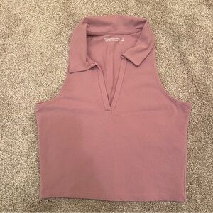 A&F | Mauve Crop Top Tank